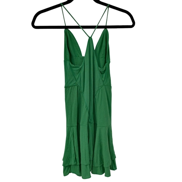 Sass & Bide Vintage Green Summer flounce dress in size S - Picture 2 of 7